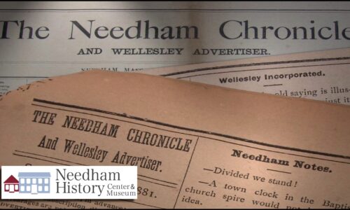 Needham History: Needham vs. Wellesley – The Back Story