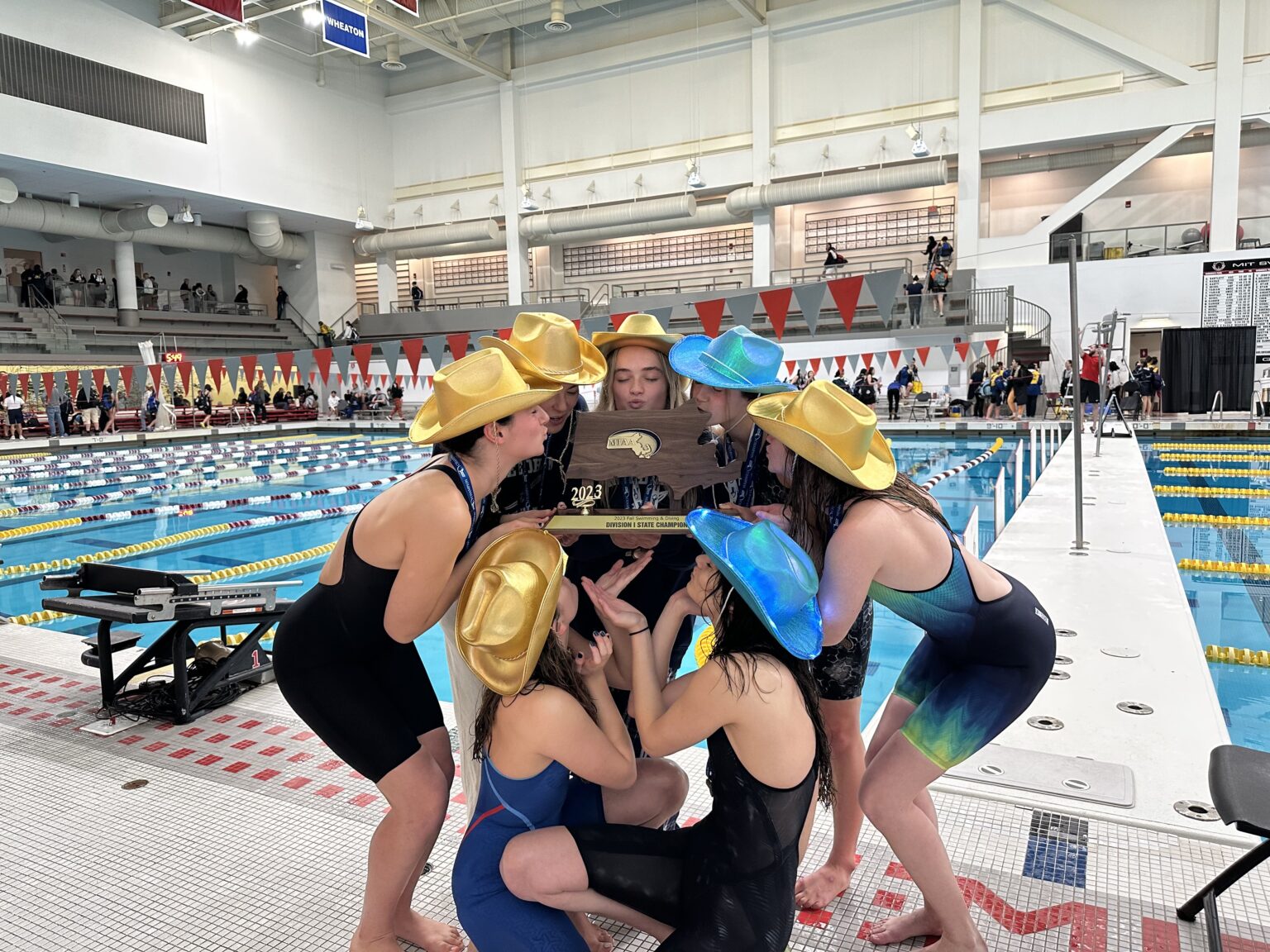 Girls Swim and Dive Capture 1st Ever State Championship Needham Local