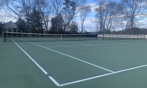 Needham in ‘Pickle’ Over NHS Tennis Courts