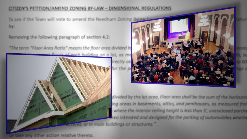 Town Meeting to Reconsider F.A.R. Needham Local