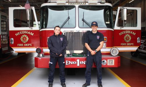 Needham Fire Welcomes Home New Recruits