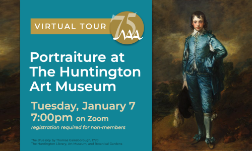 Virtual Tour: Portraiture at The Huntington Art Museum