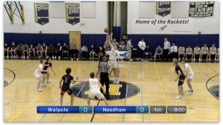 Needham Boys Basketball Starts New Year Off with Win Over Walpole in Home Opener