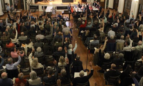 Town Meeting Approves Stephen Palmer Appropriation