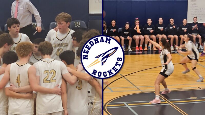 Needham Hoops Sweeps Weymouth in Doubleheader