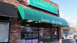 Dave Portnoy, Ann Michael Maye Review Gianni’s Deli and Pizza in Needham