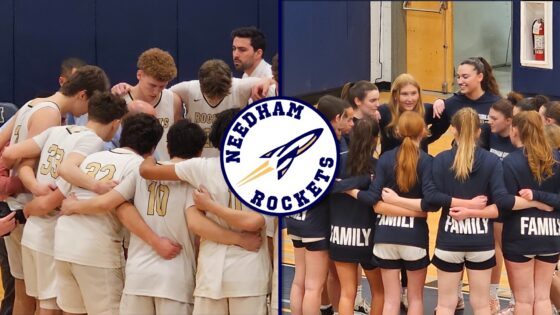 Needham Hoops Sweep Playoff Openers