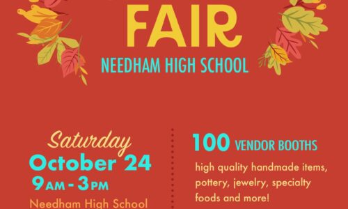 Needham High School Artisan Craft Fair and Bake Sale