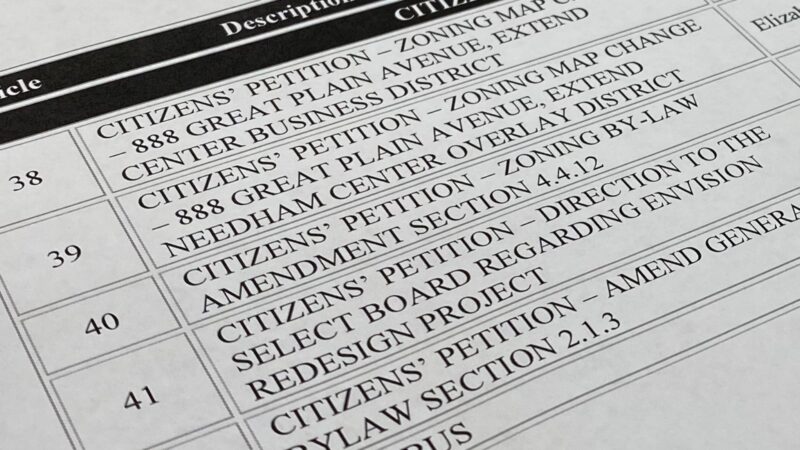 Select Board Split on Citizens’ Petitions