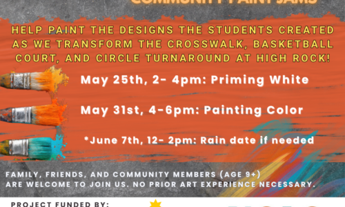 Rock the Blacktop: Community Paint Jams