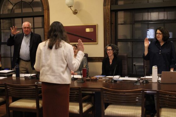 Dermody Sworn in, Frail Continues as Chair