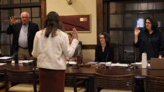 Dermody Sworn in, Frail Continues as Chair