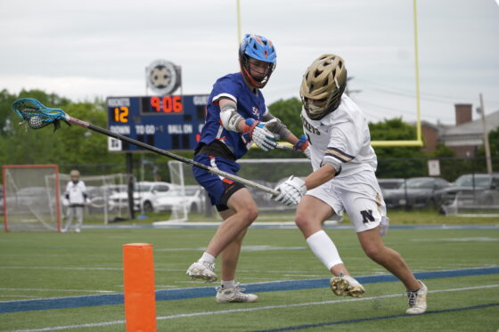 Boys Lacrosse Cruises Past Newton South