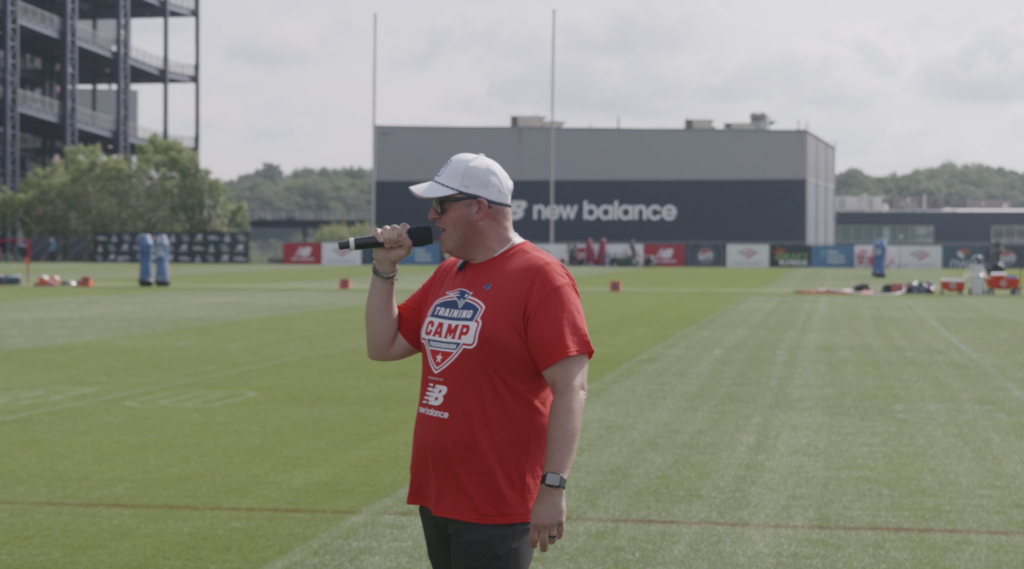 Needham’s Mike Riley Back at Patriots Training Camp