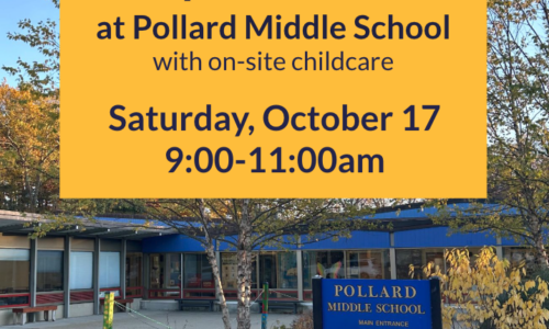 School Committee Open House at Pollard Middle School