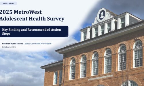 Needham Schools Share Health Survey Findings